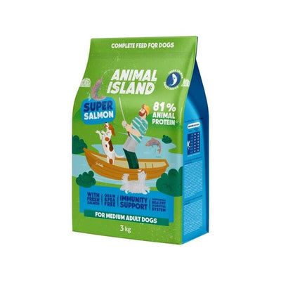 Animal Island Super Salmon - Dry Dog Food - 3KG — image 1