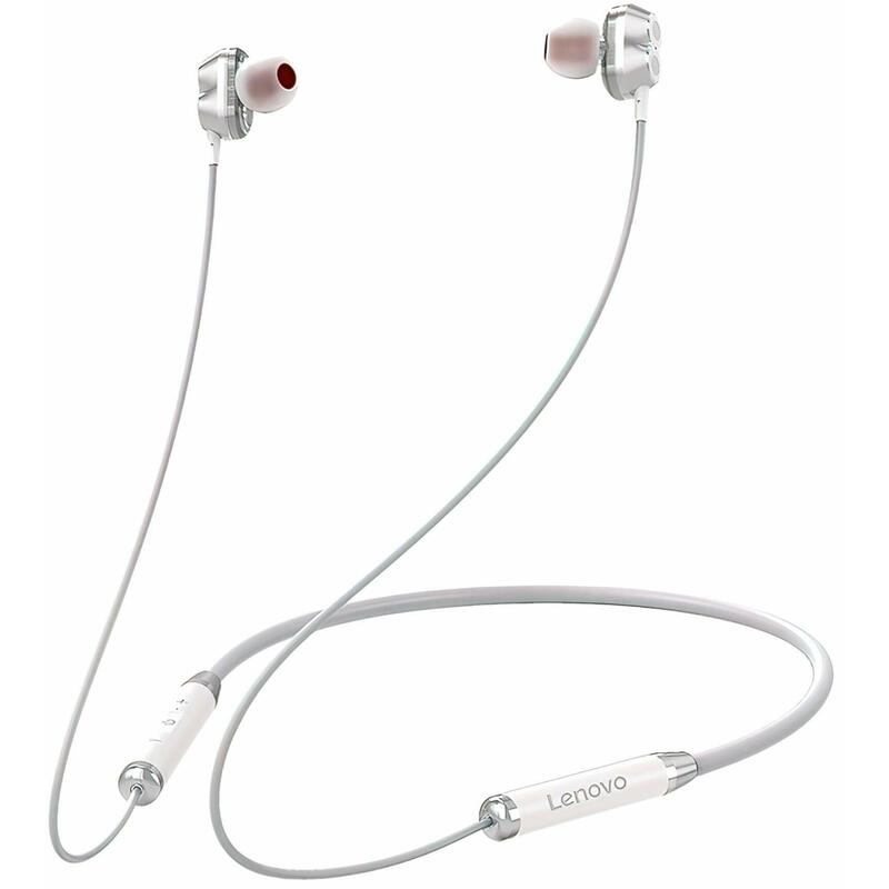 Lenovo Headphones HE08 Bluetoot Wireless White