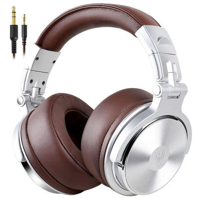 Oneodio Headphones PRO40 Silver-brown — image 1