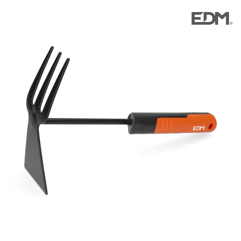 EDM Hoe + Rake Jardineria 31CM Colour Grey/Orange