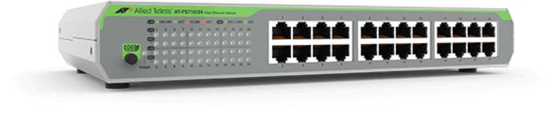 Allied Telesis FS710/24 No Administrado Fast Ethernet (10/100) Grey