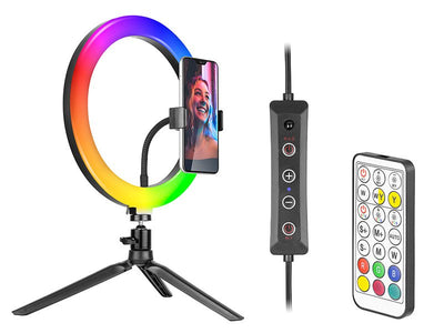 Tracer Ring 26CM RGB Mini Tripod Ring Lamp — image 1