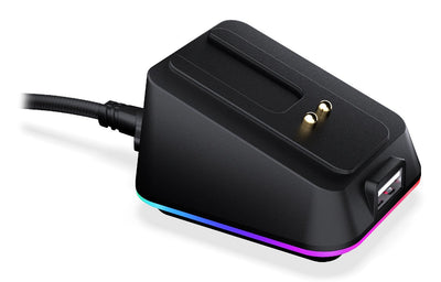 Endorfy Mouse Dock Black Liv Wireless, Liv Plus Wireless, Estación Charging Black Cable 1,8 Metres EY0F001 — image 1