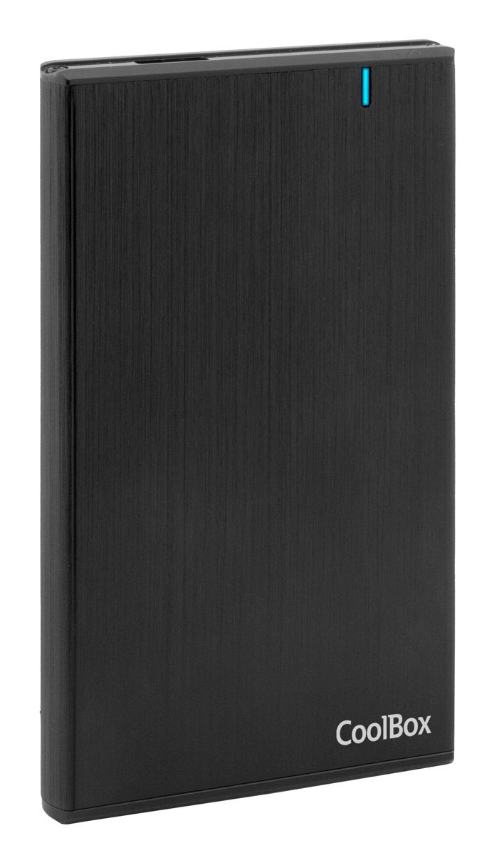 Coolbox Case HDD 2.5 A2540 Slimchase USB 3.2 GEN1 Aluminium Black