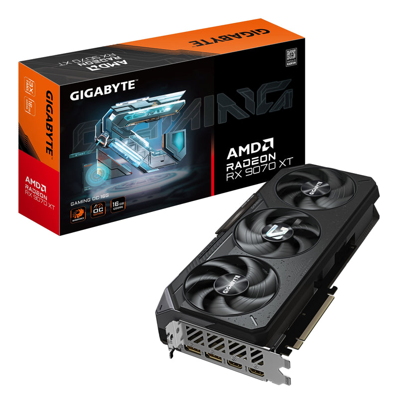 Gigabyte Graphics Card Radeon Rx 9070 Xt Gaming Oc 16G
