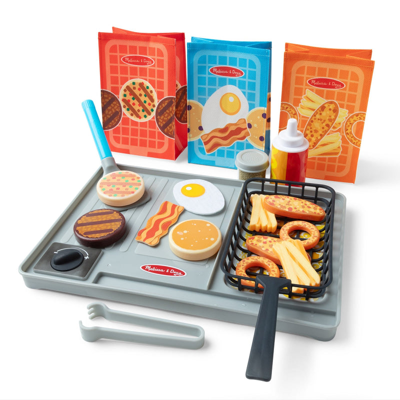 Spin Master Melissa Y Doug - Agua ¡guau! Set de Parrilla, Cocina Juguete 6074893
