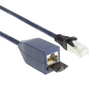 Blue 1 Meter Lszh SFTP CAT.6A Mptl Extension Cable Snagless With RJ45 Connectors — image 1