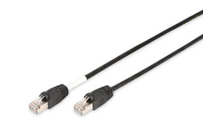 Digitus 10M CAT.6 S/FTP Network Cable CAT.6 S/FTP (s-STP) Black — image 1