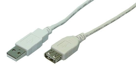 Logilink USB Cable 2.0 (alargo) M/H 1.80M CU0010