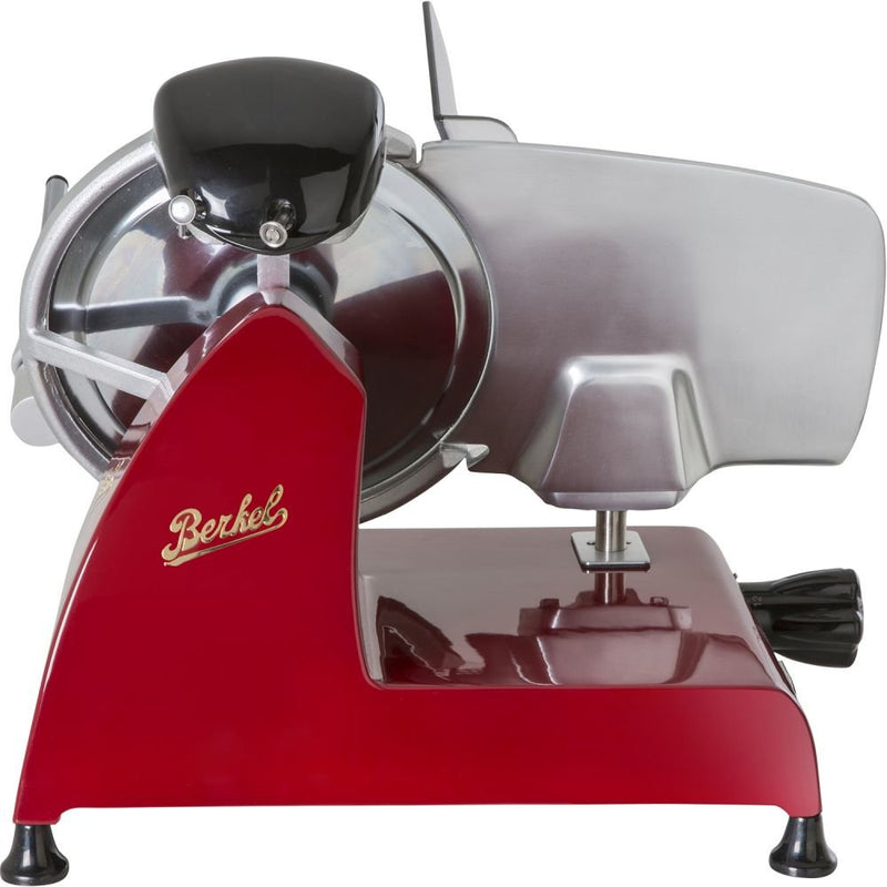 Berkel Network Line 250 Rebanadora Eléctrico Red Silver Steel Inoxidable