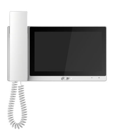 Dahua VTH5421EW-H Monitor Indoor 7 Surface Video Doorbell IP Screen Touchscreen PoE SD 6E 1S Alarm White — image 1