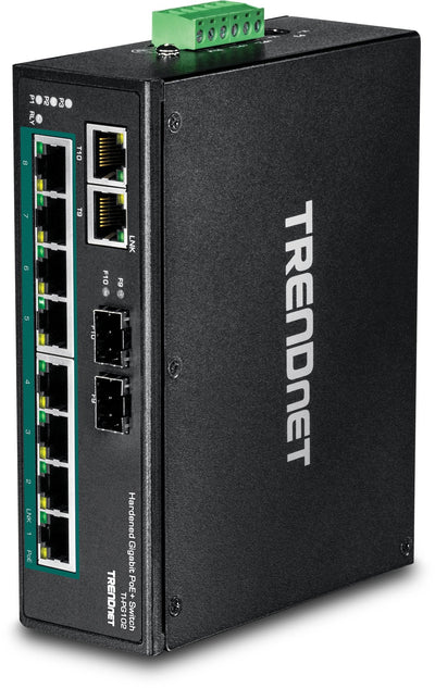 Trendnet TI-PG102 Switch No Administrado Gigabit Ethernet (10/100/1000) Black Energía Sobre Ethernet (PoE) — image 1