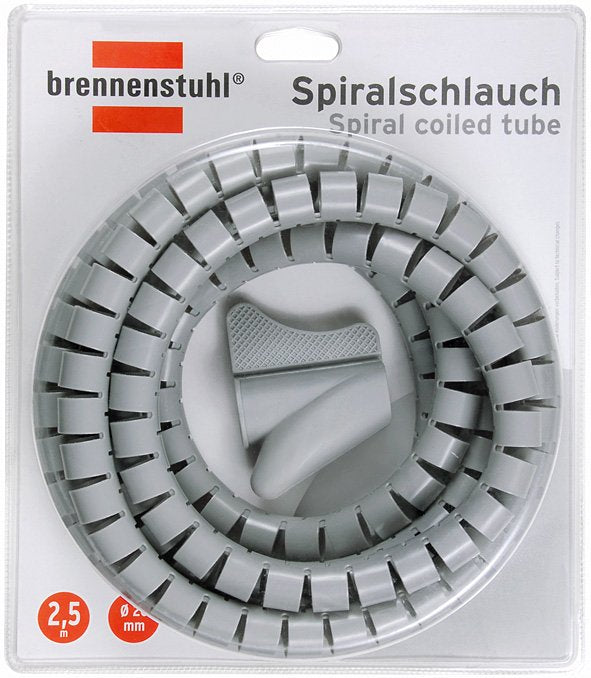 Brennenstuhl Hose Espiral L 2,5M, Ø 20MM, Grey
