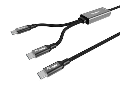 Equip USB Cable -C4.0-C And -cable PD140W M 1.50M Black — image 1