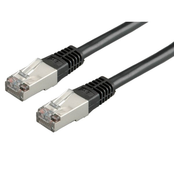 Value Network Cable KAT.6 Class And S FTP Pimf Black 5M