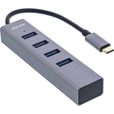 Inline Hub USB 3.2 GEN.1 Type-c (4x USB-A 5Gbps), Otg, Box Of Metal — image 1