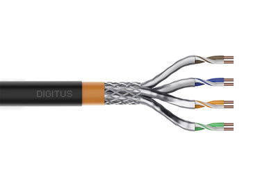 Bobina Digitus DK-1741-VH-10-OD 1000M CAT.7 Sf/UTP (s-FTP) Black — image 1