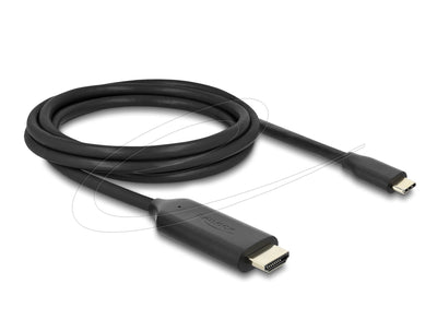 Delock USB Type-c™ a HDMI Cable (dp Alt Mode) 8K 60 HZ With Hdr Función 2M Black — image 1