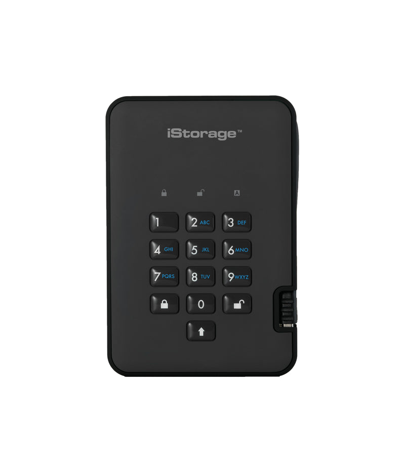 Istorage DISKASHUR2 SSD 256-BIT 1TB - Black