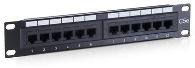 Equip Patchpanel 12x RJ45 CAT.5E 10 1HE ISDN — image 1