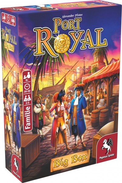 Pegasus Port Royal Big Box, Set Of Cartas 18148G