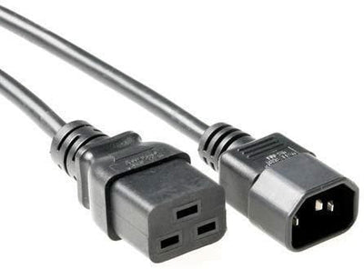Microconnect PE0191420 Cable Transmisión Black 2M C19 Acoplador C14 Acoplador — image 1
