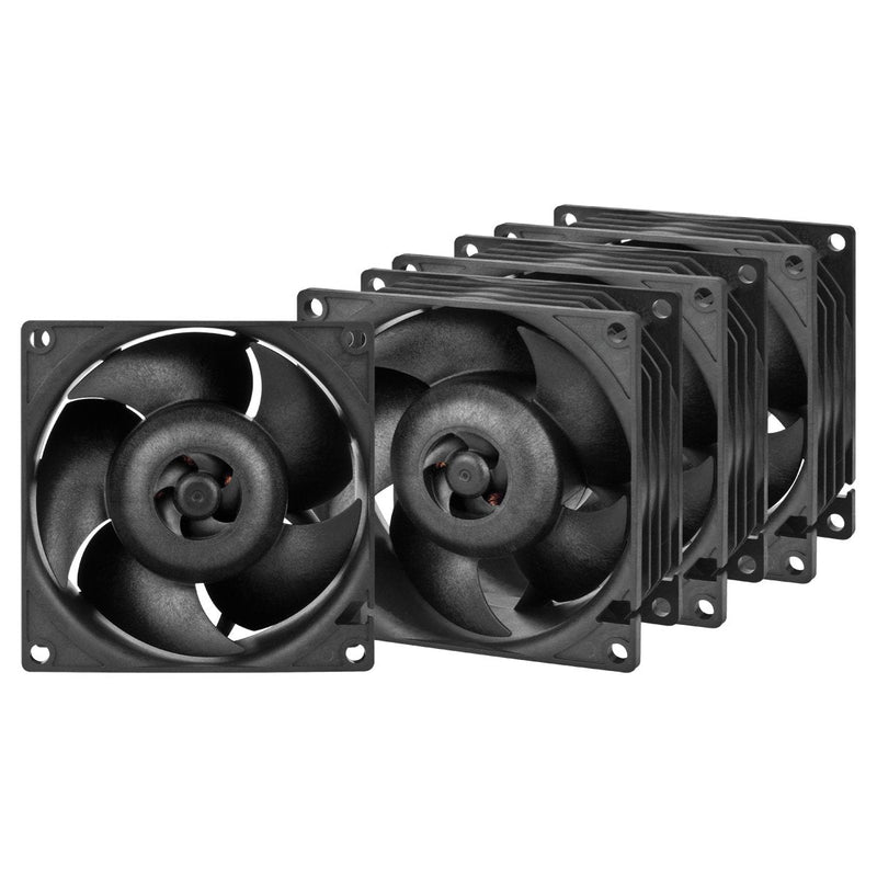 Arctic Fan PC S8038-10K 80MM Case Fan 4PCS