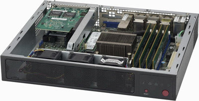 Supermicro CSE-E300 Housing Computer Shelf Black — image 1
