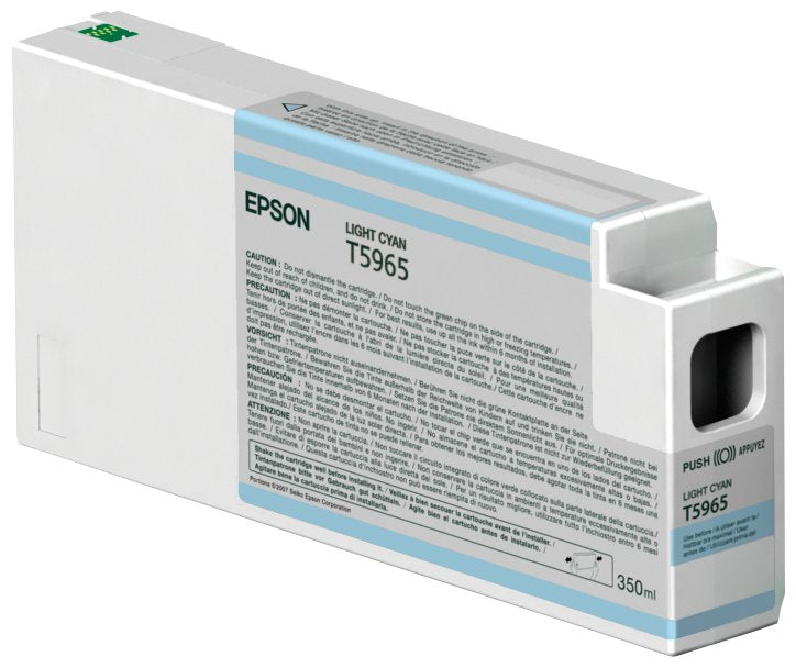 Epson Genuine Ink Cyan Claro 350ML Stylus Pro/7900/9900/7890/WT7900/9890 T5965