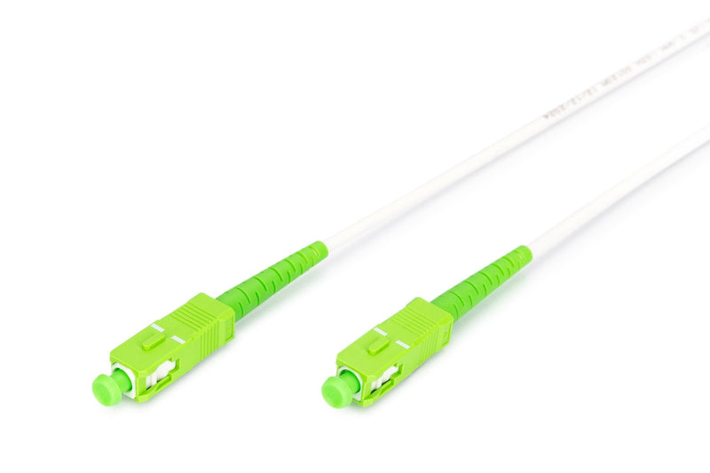 Digitus Cable Patch Blindado Fibre Optic, Símplex, Monomodo, Sc/Apc - Sc/Apc, 10M