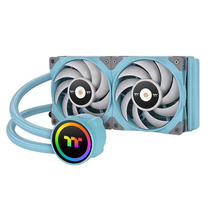 Thermaltake Toughliquid 240 ARGB Sync Refrigerador Líquido Todo Uno Turquesa 240MM, Refrigeración Water CL-W31