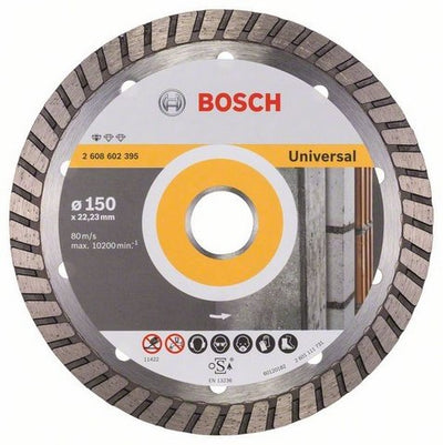 Bosch Professional - Drive Corte Diamante Standard Universal Turbo (piedra, 150 X 22.23 2.5 10MM, Accesorios A — image 1