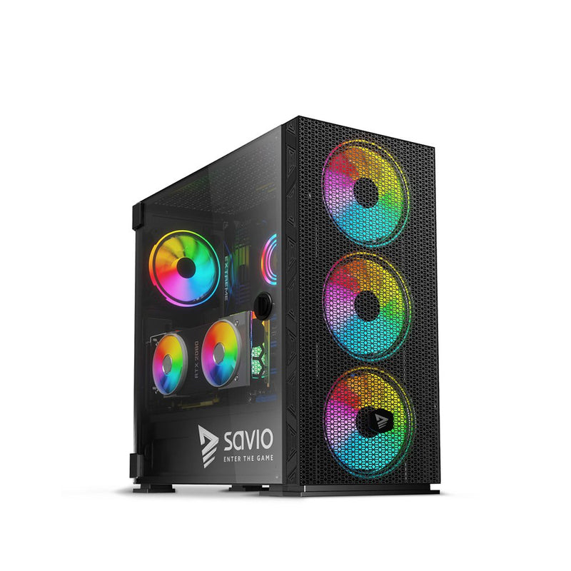 Savio PC Case Gaming Raptor X1 ARGB ATX SAVGC-RAPTORX1