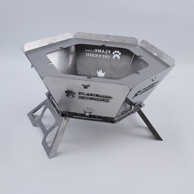 Portable Kebabs Outdoor Camping Charcoal Barbecue Grill