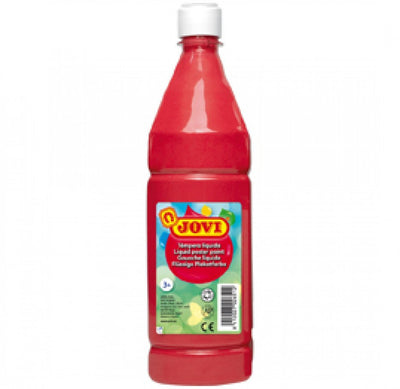 Jovi Témpera Líquida Paint Bottle 1000ML Bermellón — image 1