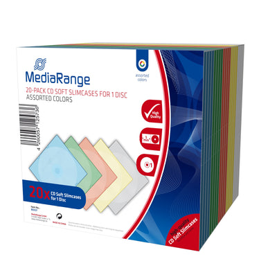 Mediarange BOX37 Case For Drives Ópticos Sobre Cd 1 Drives Multicolour — image 1