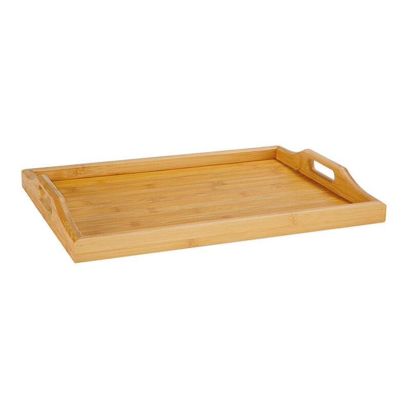 Andrea House Tray Servir Bambú 43X31X5CM MS22200