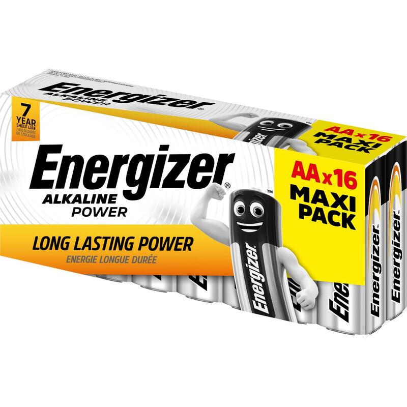 Energizer Tray Power Aa, Paquete 16