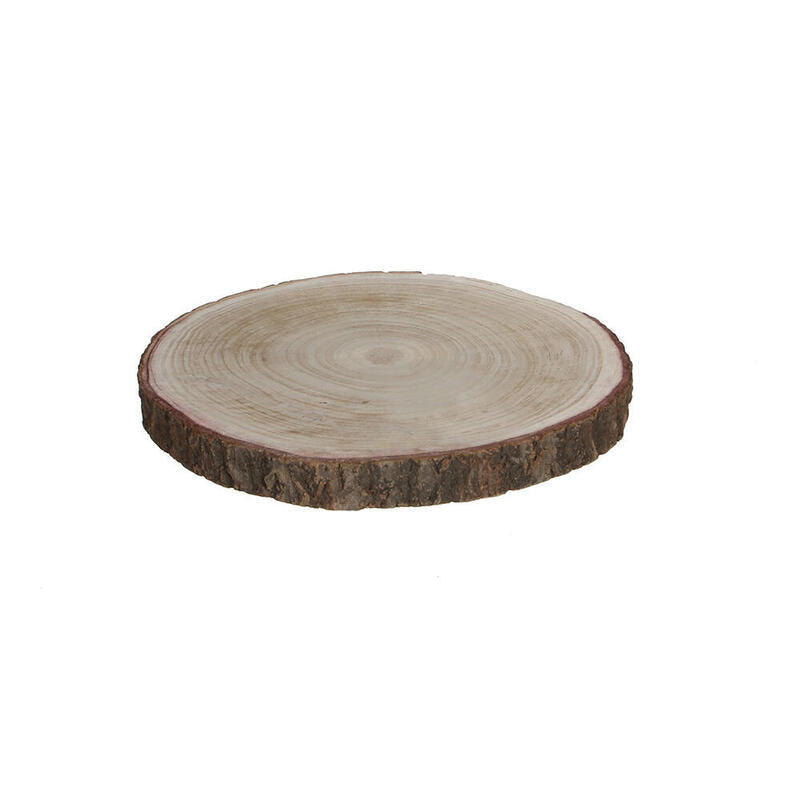 Base Decorativa Tronco Wood Ø30X3CM
