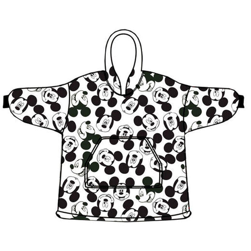 Disney Bata Hoodie Oversize Mickey Coral Kids