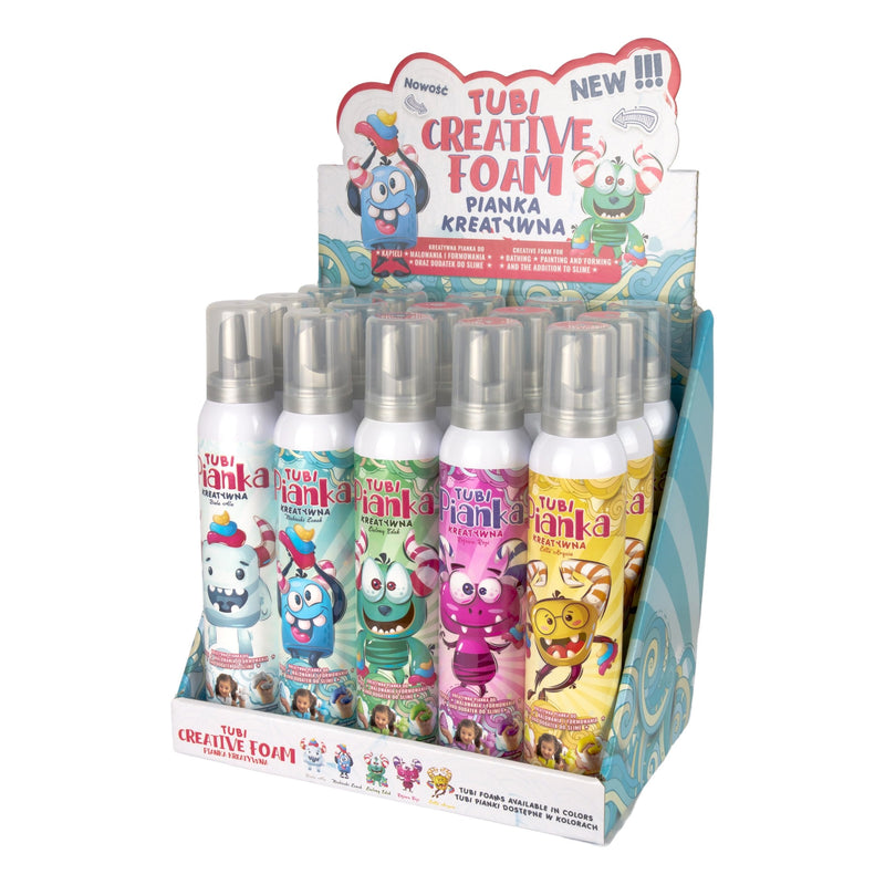 Pianki Tubi Mix 200ML Display 15 Units