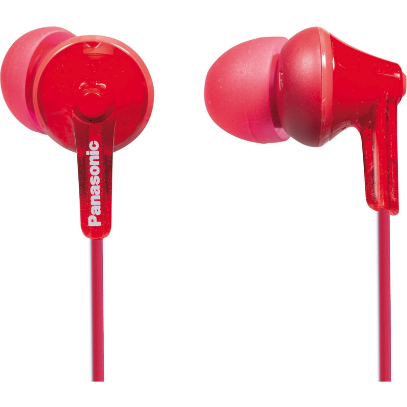 Panasonic Headphones Intrauditivos RP-HJE125 Jack 3.5 Rojos