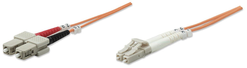 Intellinet 1.0M Lc-sc M/M Cable Fibre Optic 1M OM1 Orange