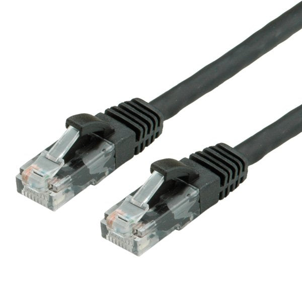 Value Network Cable CAT.6A (class Ea) UTP, Black 15M