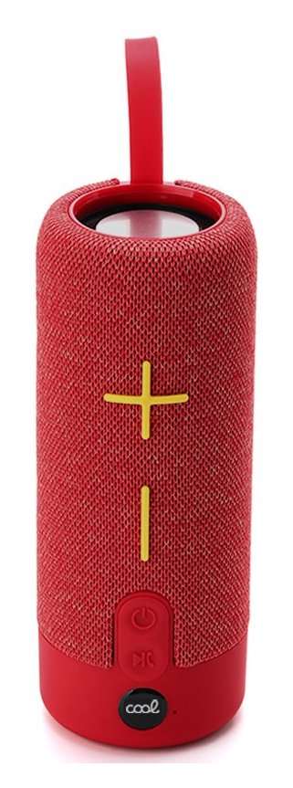 Cool Speaker Msica Bluetooth 10W Bass Red