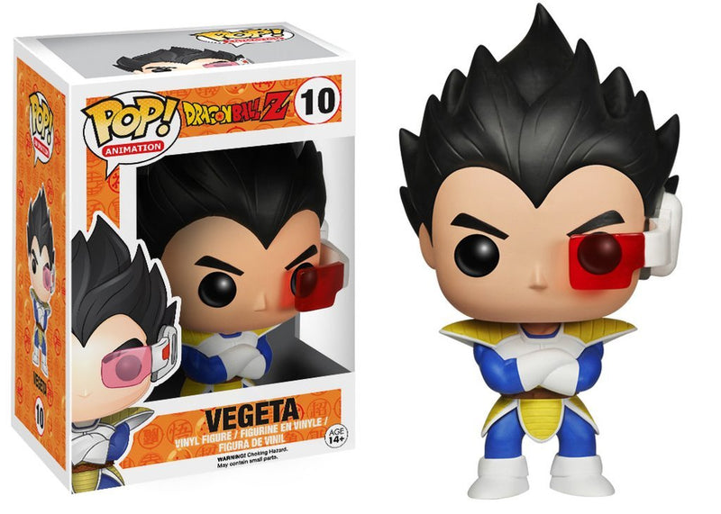 Funko Pop Dragon Ball Z Vegeta Nº 10 Caja Genuine