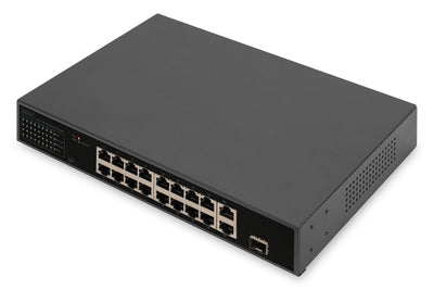 Digitus Switch Fe PoE 16 Ports 2 Ge Uplink (sfp/RJ45) — image 1