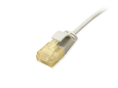 Equip Network Cable CAT.6A Slim U UTP 2x RJ45 1.50M Grey Lszh — image 1