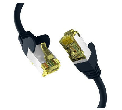 Efb CAT.6A Black 0,25M Network Cable FTP Pimf — image 1