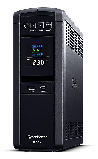 Cyberpower CP1600EIPFCLCD UPS (ups) Line Interactive 1,6KVA 1000W 6 Salidas AC
